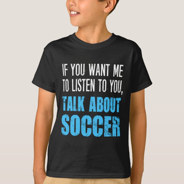 Rude Soccer T Shirt (Front)
