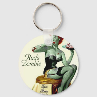 Rude Zombie "The First Bite" Keychain