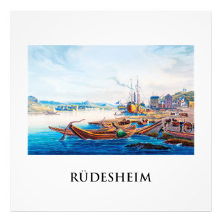 Rüdesheim, Germany 01B Photo Print