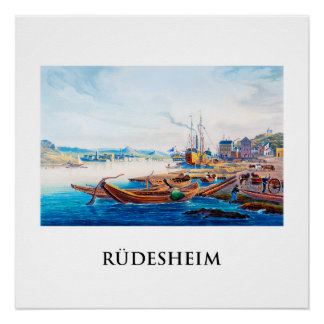 Rüdesheim, Germany 01B Poster