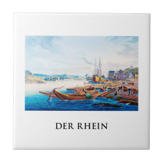 Rüdesheim, Germany 01C Ceramic Tile