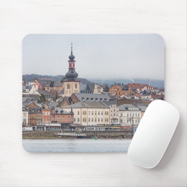 Rüdesheim Germany Card Mouse Pad (With Mouse)