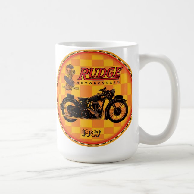 Rudge motorcycles coffee mug (Right)