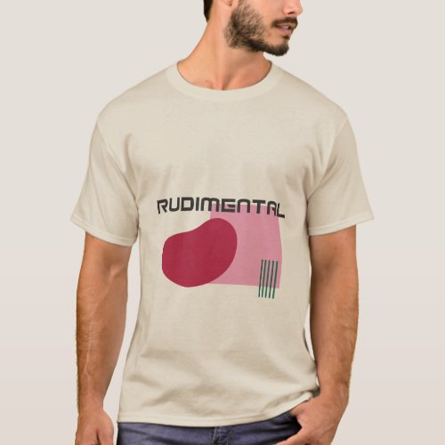 Rudimental graphic T_shirt