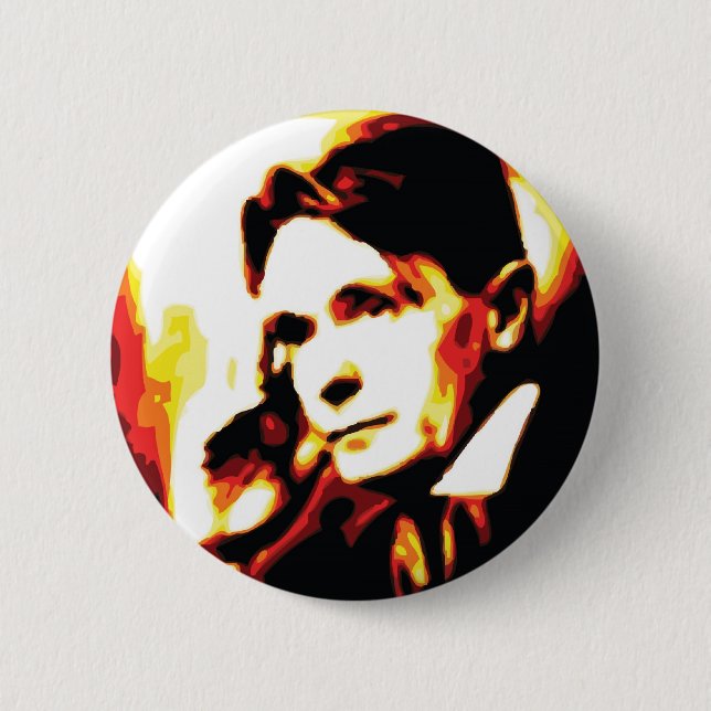 Rudolf Steiner Pinback Button (Front)