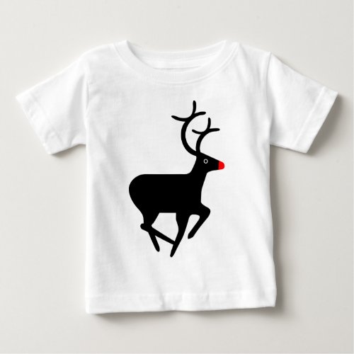 Rudolf the Red Nosed Reindeer Baby T_Shirt