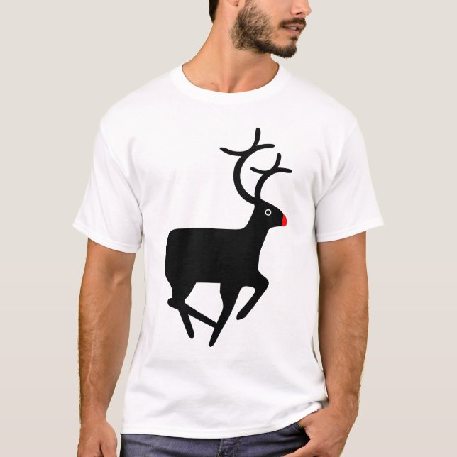 Rudolf the Red Nosed Reindeer T-Shirt (Front)