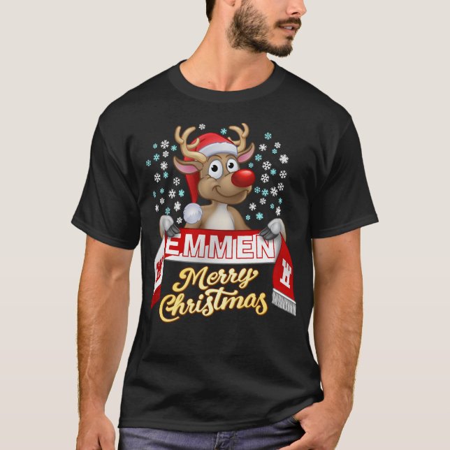 Rudolf with FanShale Emmen T-shirt (Front)