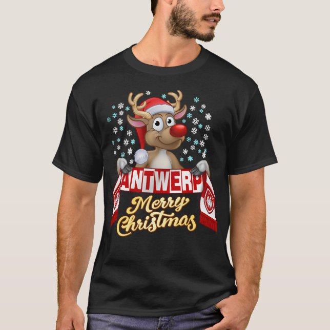 Rudolf with FanSjaal Antwerp T-Shirt (Front)