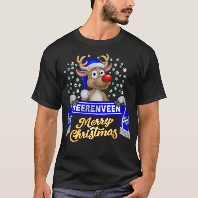 Rudolf with FanSjaal Heerenveen T-Shirt (Front)