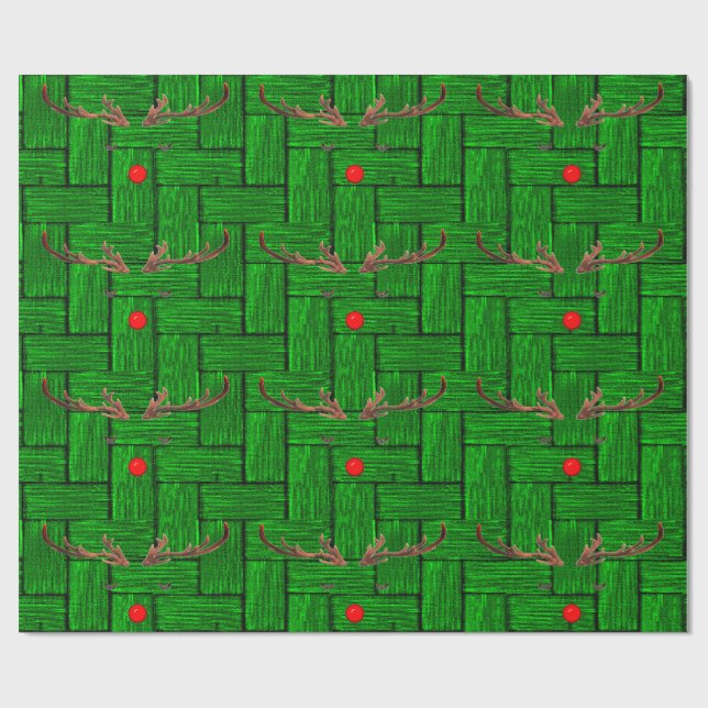 Rudolph 4 Wrapping Paper (Flat)