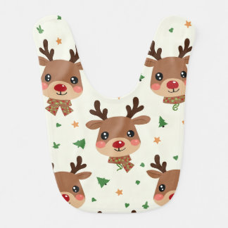 Rudolph Baby Bib