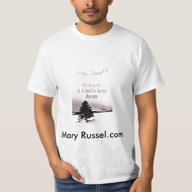 Rudolph Book Cover Art T-Shirt (Front)