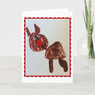 Rudolph - card