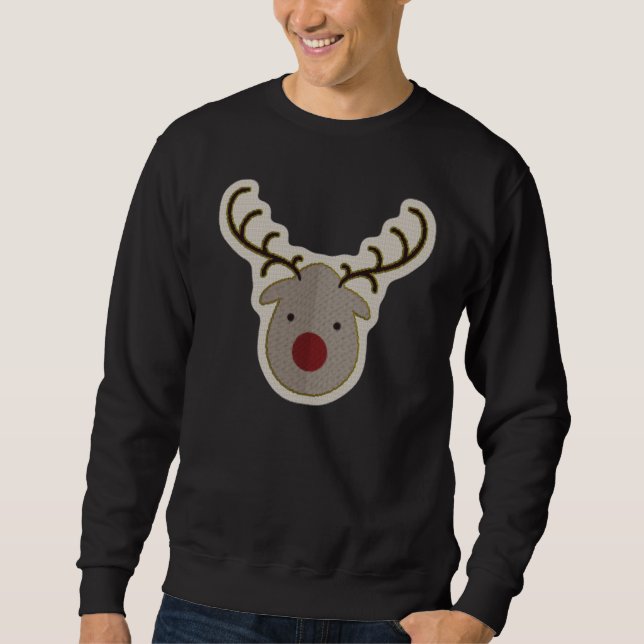 Rudolph Christmas Ugly Sweater (Front)