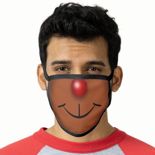 Rudolph Face Mask (Worn Him)