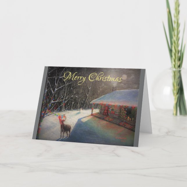 Rudolph?! Holiday Card (Front)