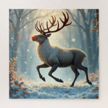 Rudolph In The Woods