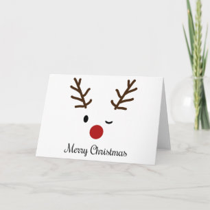 Rudolph-Merry Christmas Card