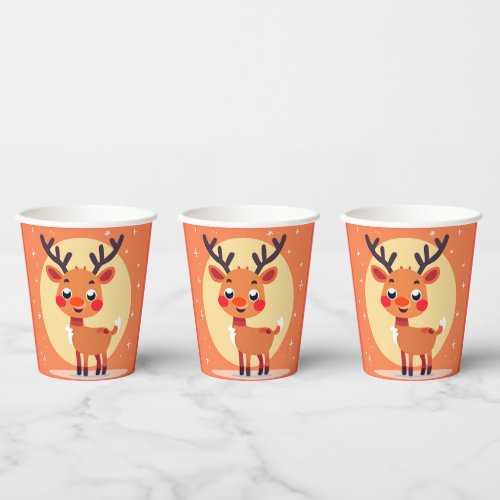 Rudolph Paper cup