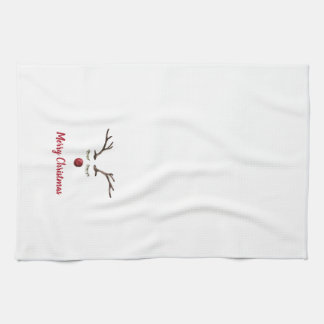 Rudolph Red Nose Reindeer Kitchen Towel