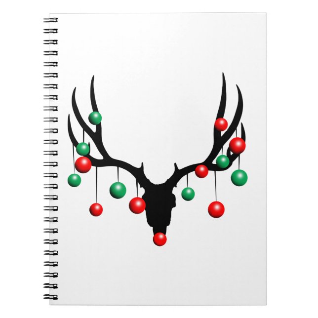 Rudolph the Dead Nosed Reindeer Notebook (Front)