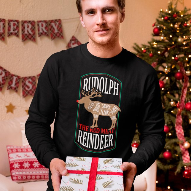 Rudolph The Red Meat Reindeer T-Shirt (Creator Uploaded)