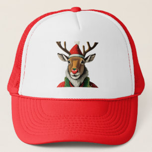 Rudolph The Red Nose Reindeer Christmas Hat