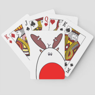Rudolph the Red Nose Reindeer Christmas Poker Cards