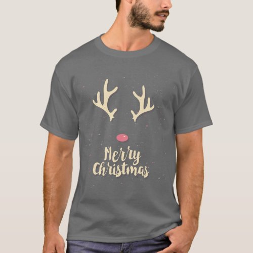 Rudolph the Red_Nosed Reindeer Mens T_Shirt