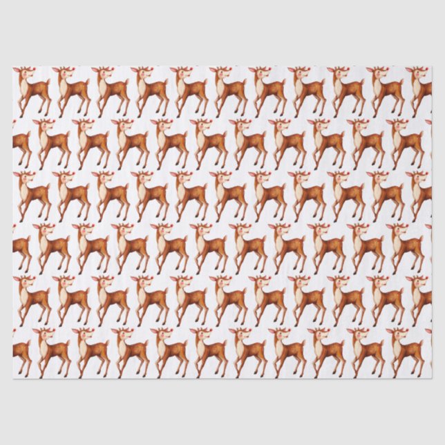 Rudolph The Red Nosed Reindeer Tissue Paper (Front)