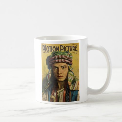 Rudolph Valentino 1922 Movie Magazine Mug