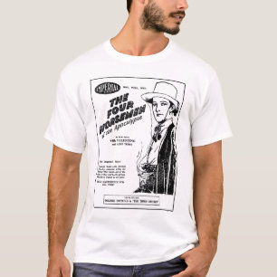 Rudolph Valentino 1927 vintage movie ad T-shirt