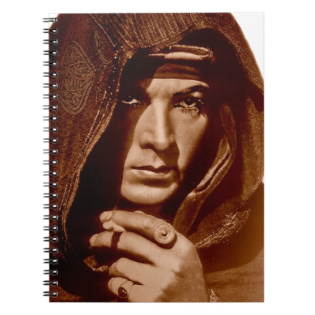 Rudolph Valentino: The Sheik Notebook (Front)