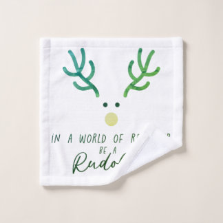 Rudolph Wash Towel