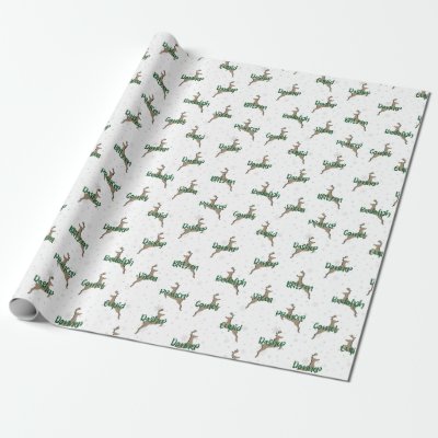 Rudolph Wrapping Paper