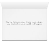 Rudolph's Merry Christmas Greeting Cards (Inside Horizontal (Bottom))