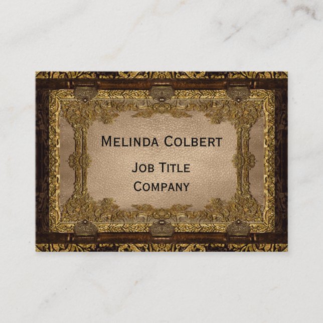 Rudolphs Muse Conrad Victorian Business Card (Front)