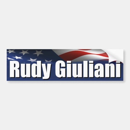 Rudy Giuliani for President Bumper Sticker