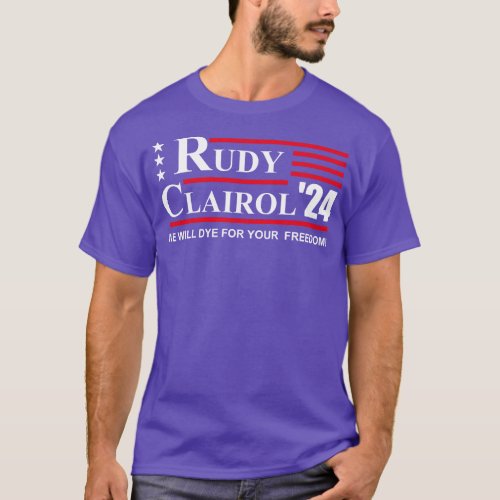 Rudy Giuliani Hair Dye Rudy Clairol 2024 T_Shirt