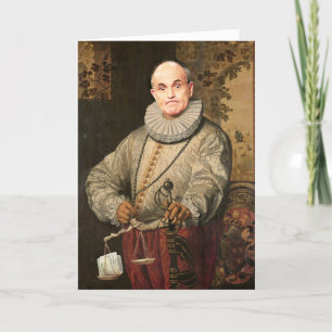 Rudy Giuliani's Trump-Card Defense Birthday Card
