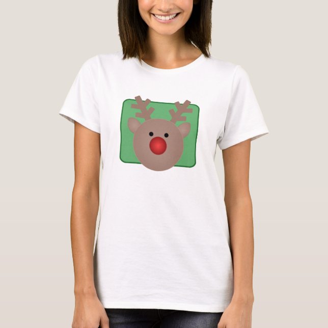Rudy Reindeer Holiday Shirt (Front)