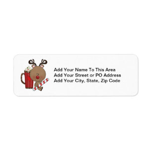 Rudy Reindeer With Cocoa Label