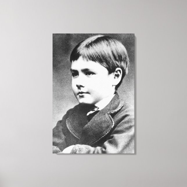 Rudyard Kipling, c.1870 Canvas Print (Front)