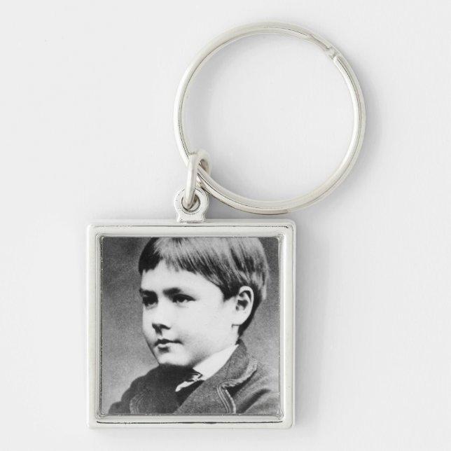 Rudyard Kipling, c.1870 Keychain (Front)