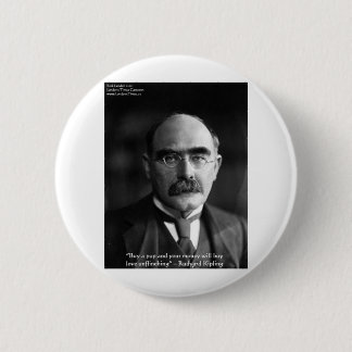 Rudyard Kipling "Puppy Love" Quote Gifts Tees Etc Pinback Button