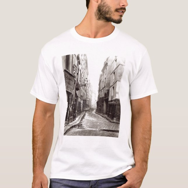 Rue Aumaire, from the Rue Volta, Paris, 1858-78 T-Shirt (Front)
