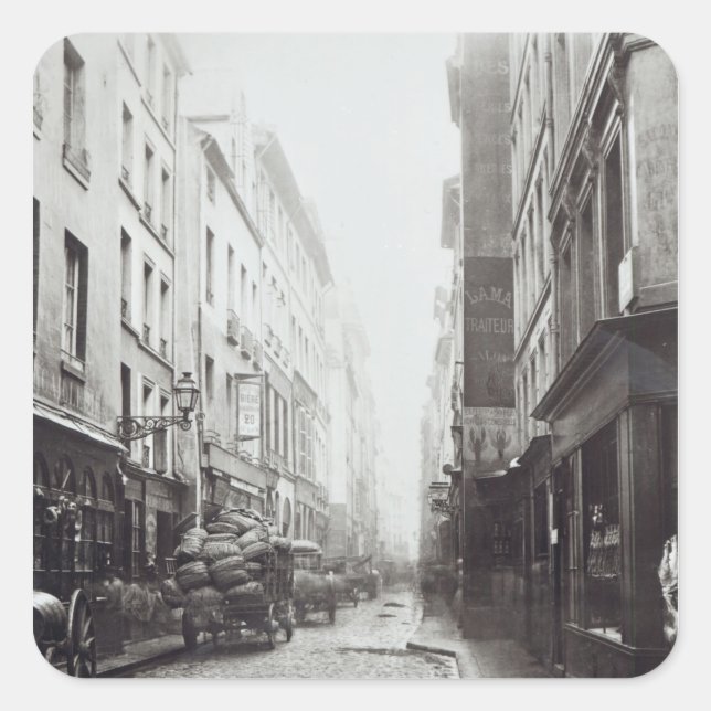 Rue de la Grande Truanderie Square Sticker (Front)