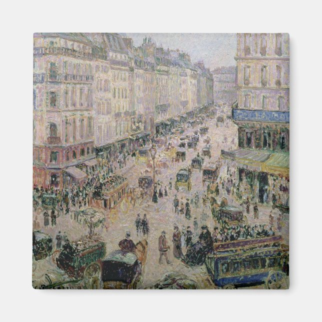 Rue de l'Epicerie, Rouen, on a Sunny Afternoon, 18 Magnet (Front)