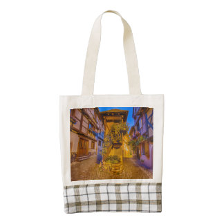 Rue du Rempart-Sud rue l'Allemand-Sud iEguisheim Zazzle HEART Tote Bag